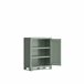 Armario resina exterior PLANET outdoor bajo 100x80x44cm verde Verde