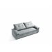 Sofá cama MIXX con almohadas de respaldos Gris