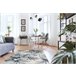 Alfombra Estructural BOTANIC 65265 Hojas de monstera tejido plano 157x220 Beige