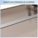 Tejadillo de Protección Aleación de Aluminio, PP Outsunny 100x75 Marron
