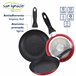 Bateria de cocina 12 piezas con juego de sartenes Multicolor