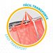 Silla baja reclinable aluminio coral Aktive Naranja