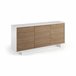 Aparador efecto madera 170 Blanco/ Madera
