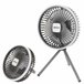 Aktive Ventilador portátil silencioso 3 en 1 c/luz y carga USB Negro