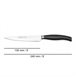 Arcos Cuchillo Verduras Clara Negro