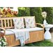 Beliani Cojín de jardín ARENZANO 45x45 Multicolor