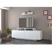 Mueble TV ALBI color blanco de 140cm Blanco