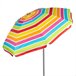 Aktive Sombrilla de playa inclinable Multicolor
