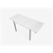 Mesa de cocina Extensible HARMONY blanca Blanco