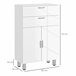 Mueble Auxiliar Baño Melamina de Madera kleankin Blanco