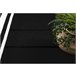 Alfombra HAMPTON Border cuadro 200x290 Negro