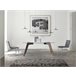 ANGEL CERDA Mesa comedor rectangular cristal Nogal
