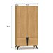 Armario 4 puertas Soah Madera