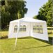Carpa de recepción, 3 x 3 m Blanco