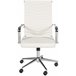 Silla de oficina - Canby - Simil cuero Blanco