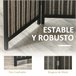 Biombo de Bambú Bambú, Madera de Pino HOMCOM, hogar - decoración Multicolor