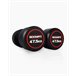 Mancuernas Redondas 47,5Kg (Pareja) - BOOMFIT Negro