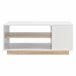 Mesa de Centro Trelleborg con estante aglomerado Natural/ Blanco