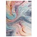 Alfombra abstracta de pelo corto SAMARA - ATTICGO 160x230 Multicolor