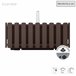 Jardinera para balcón BOARDEE FENCYCASE W Marron