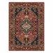 Alfombra de lana SUPERIOR Kasim marco 235x350 Rojo