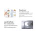 Frigorifico Dos Puertas Infiniton FG-330TD70XEK, 334L Inox