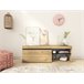 Pack de Muebles de Salón - Aparador + Mesa de Centro + Mueble TV - Modelo Naturale Roble