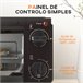 Horno Eléctrico Metal HOMCOM, hogar - cocina Negro