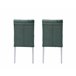 Pack de 2 sillas de comedor ALISSA  Verde