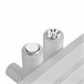 Radiador toallero mural Slidre de baño 561 W 15 lamas acero Blanco