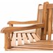 Banco de jardín - Kenna - Madera 200x100 Marron