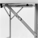 Mesa Plegable Redonda Efecto Granito Thinia Home 150x150 Blanco