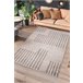 Alfombra geométrica con relieve PAULA - ATTICGO 160x230 Beige