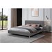 Cama doble de tela 145x197 Cama doble de tela 145x197 Gris