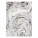 Alfombra LIRA E1686 Abstracta estructural moderna glamour 140x190 Gris Claro