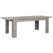 Mesa extensible BOSTON roble y gris Roble Gris