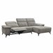 Chaise longue relax eléctrica ANDY Gris Claro