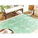 Beliani Alfombra de exterior KOTA 120x180 Amarillo
