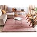 Beliani Alfombra de pelo corto YULAFI 200x300 Fucsia