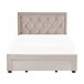 Beliani Cama con cajones Terciopelo LIEVIN 145x217 Beliani Cama con cajones Terciopelo LIEVIN 145x217 Beige