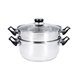 Batería de cocina 3 piezas Hábitat Quid Plateado
