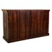 Aparador de madera acabado artesanal Marron