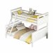 Cama litera 145x205 Blanco