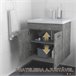 Mueble de Baño Melamina de Madera; Cerámica kleankin 60 Gris