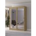 Armario TOUCH II puertas correderas con espejo 150x215cm Roble