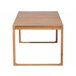 Beliani Conjunto de comedor SASSARI Madera Clara