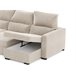 Chaise longue ARAM convertible en cama Beige