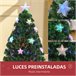 Árbol de Navidad PVC, hierro HOMCOM, hogar - decoración hogareña Árbol de Navidad PVC, hierro HOMCOM, hogar - decoración hogareña Verde