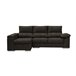 Sofa Chaise Longue Reclinable, con Arcon Antracita