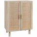 Armario de Salón Melamina de Madera HOMCOM Marron